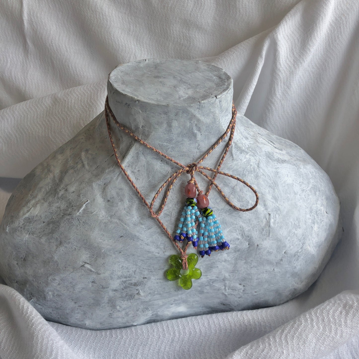 ‘Glow Matcha’ Necklace